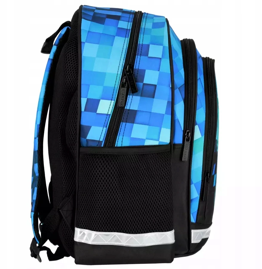 Bez Marki MINECRAFT SCHOOL KUPRINĖ IKIMOKKYKLINĖ KURIŠINĖ 23L KURIŠINĖ BERNIUKUI