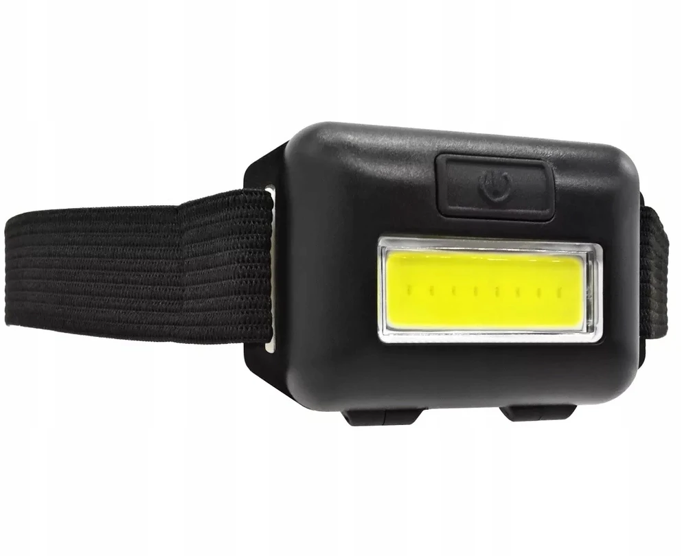 Bez Marki mini priekinis žibintas - COB 3xAA, 3 veikimo režimai