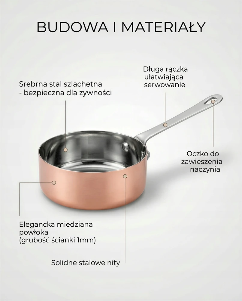 Bez Marki Mini puodas serviravimui ir kepimui, nerūdijantis plienas, 0.4l