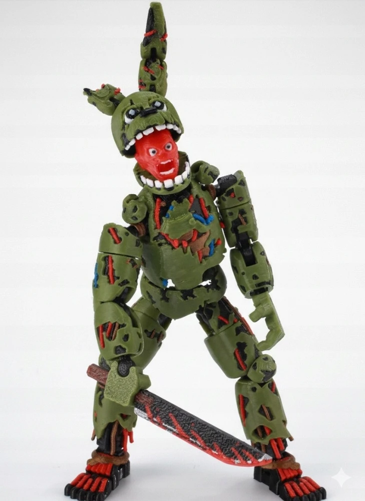 Bez Marki MOBILI PENKIOS NAKTYS FREDDY'S FNAF SPRINGTRAP žaidimo žaisle