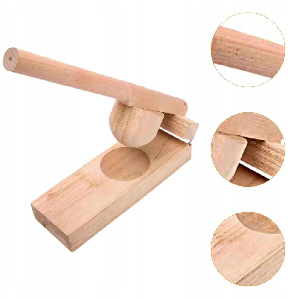 Bez Marki Mochi Skin Maker Qingming Fruit Skin Maker su Qingtuan medžio rankena 8cm
