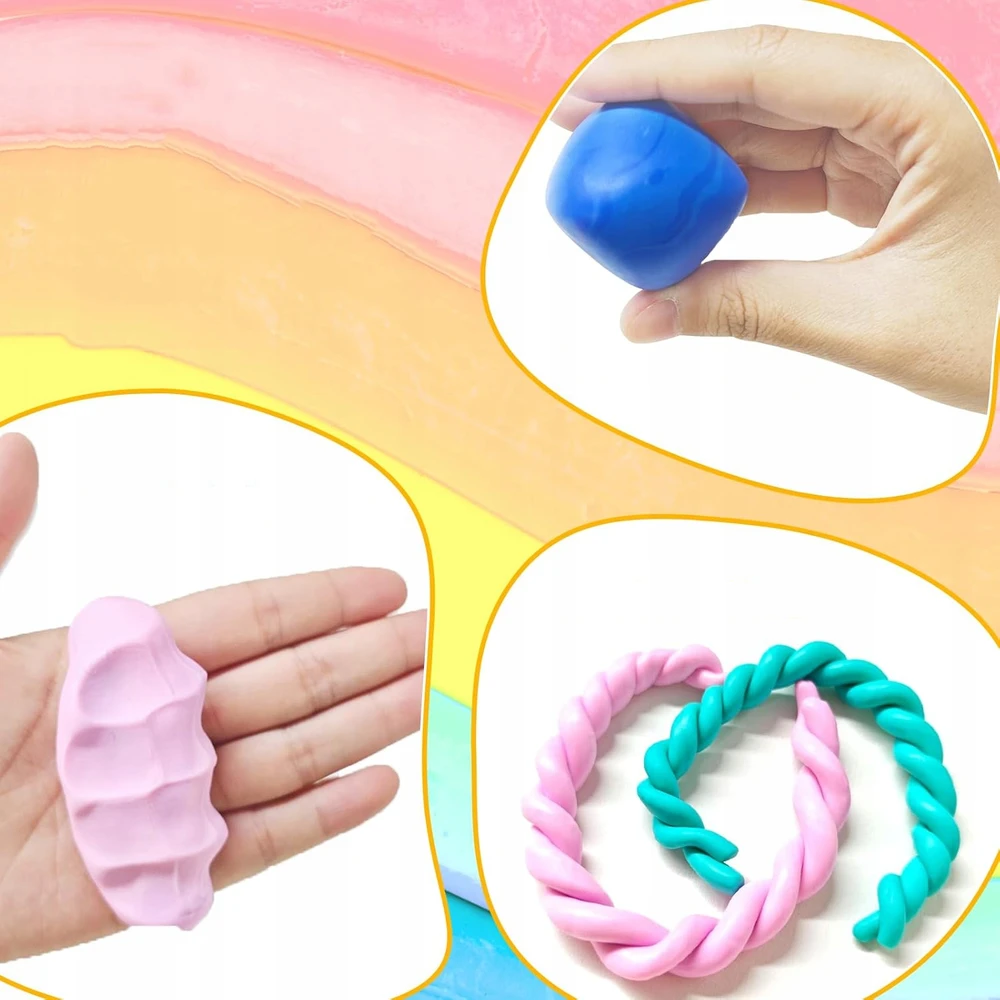 Bez Marki MODELIAUS MOLIS, KARMĖS KIETĖJIMO PLASTIKOS MOLIS 50 SPALVŲ MOLIS
