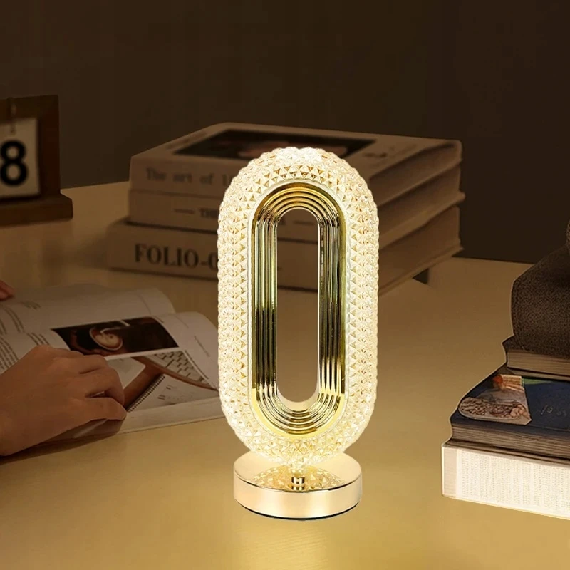 Bez Marki MODERNUS LED KRISTOLINIS NAKTINIS LEMPAS MIGAMOJO, SVEČIAVAM, PALOFTUI, LIETIMUI