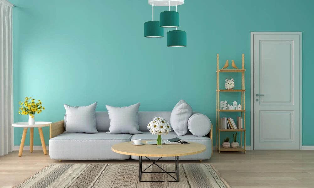 Bez Marki Modna Lampa wisząca, sufitowa żyrandol modny abażur 20cm žalia Led
