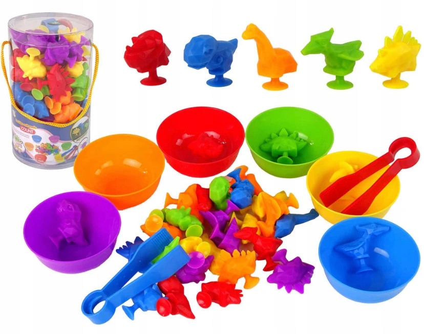 Bez Marki Mokomasis rūšiavimo žaislas Lean Toys, 30 d.