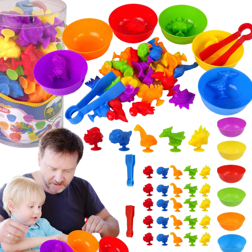 Bez Marki Mokomasis rūšiavimo žaislas Lean Toys, 30 d.