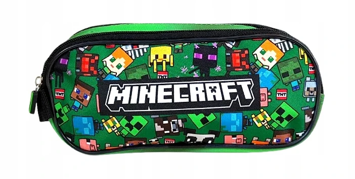 Bez Marki MOKYKLINĖ DOVANŲ DĖŽUTĖ, 2 SKYRIAI, DVIGU SKYRIUS MINECRAFT BERNIUKUI, DIDELIAM ŽAIDĖJUI