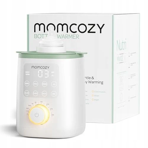 Bez Marki Momcozy 9-in-1 buteliukų šildytuvas su naktine lempute