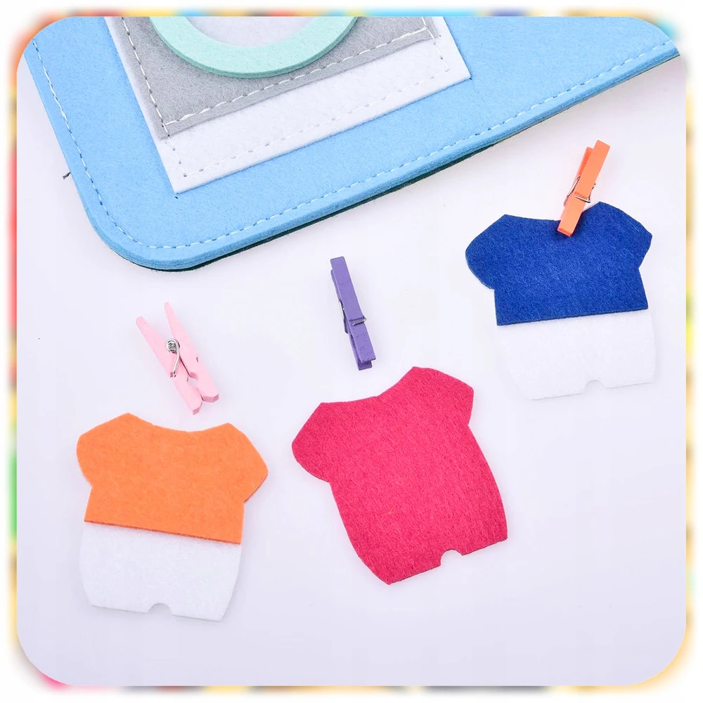 Bez Marki MONTESSORI UGDOMOJI KNYGA JAUTIMO KNYGA VAIKAMS SU VELCRO