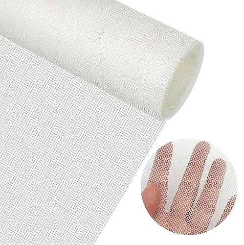 Bez Marki MOSKITIERA NA OKNO TOWAR SPRZEDAWANY NA METRY 120 X 250 CM ODPORNA NA KOTY