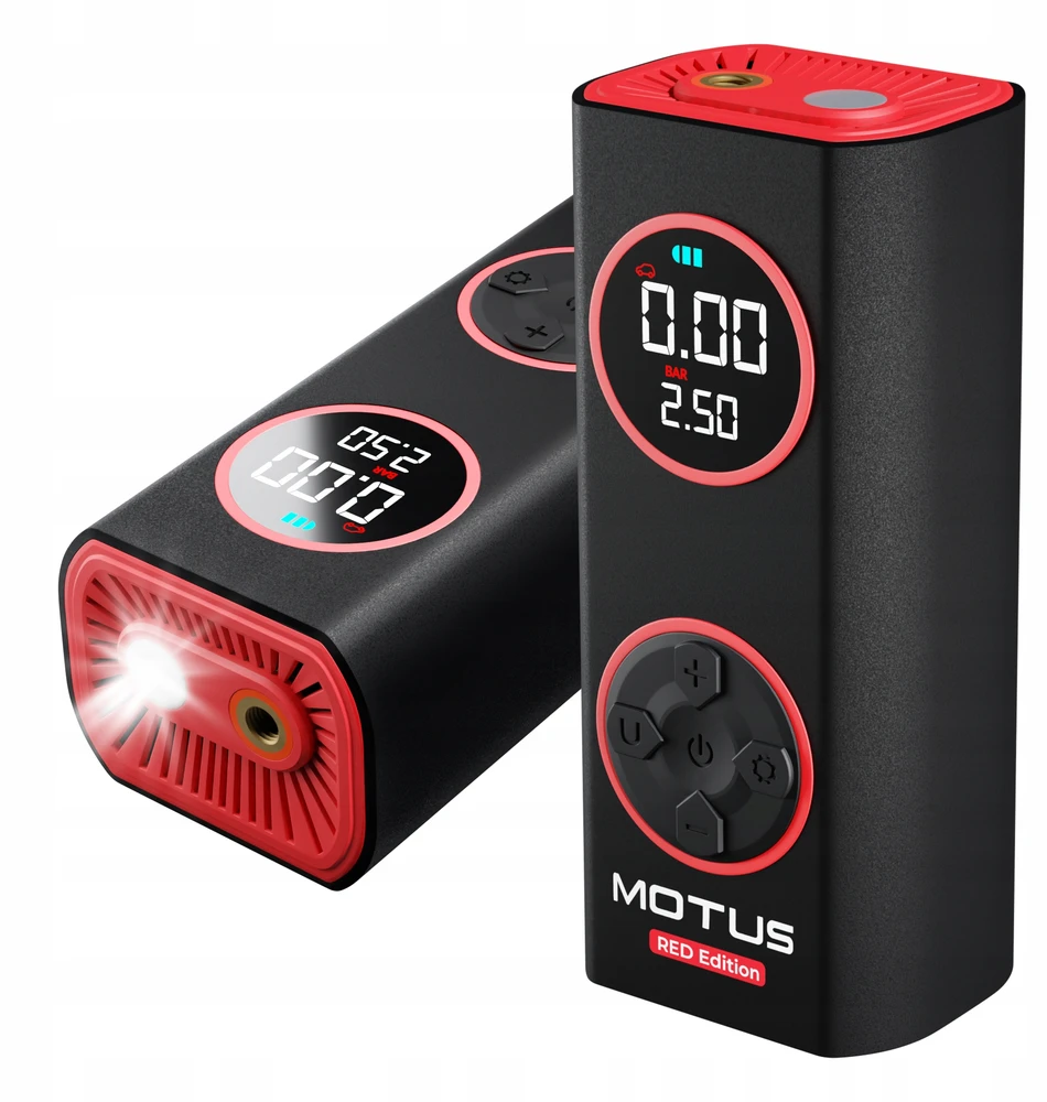 Bez Marki Motus Airpump Pro Raudona Edition elektrinis kompresorius 96w, 7500 Mah