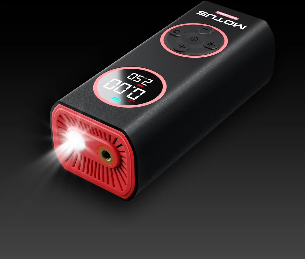 Bez Marki Motus Airpump Pro Raudona Edition elektrinis kompresorius 96w, 7500 Mah