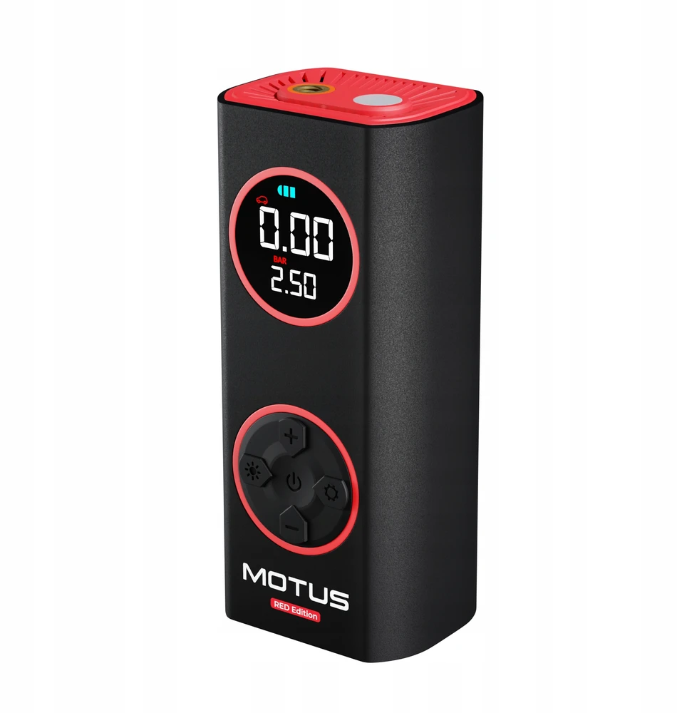 Bez Marki Motus Airpump Pro Raudona Edition elektrinis kompresorius 96w, 7500 Mah