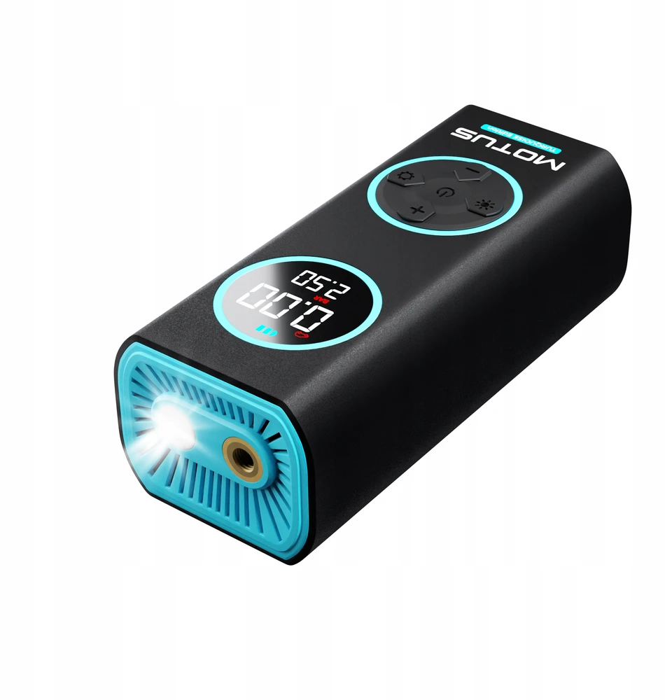 Bez Marki Motus Airpump Pro Turquoise - Elektrinė Pripūtimo Pompa 96w