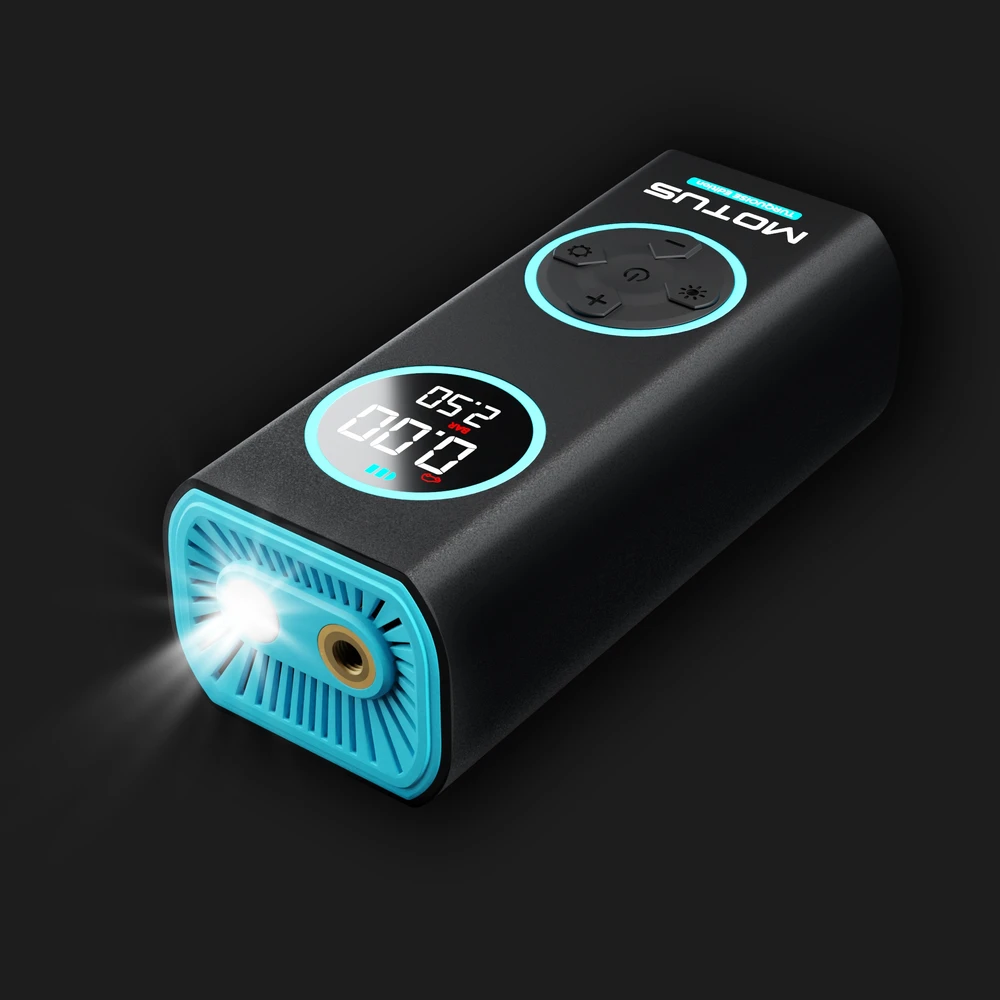 Bez Marki Motus Airpump Pro Turquoise - Elektrinė Pripūtimo Pompa 96w