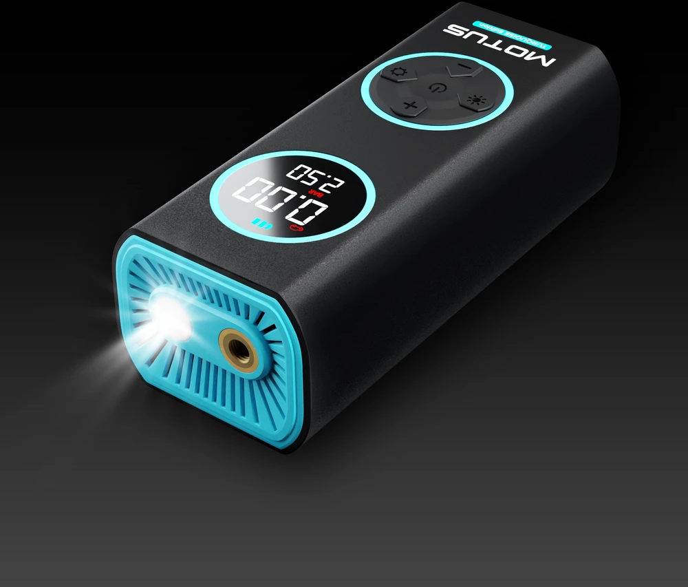 Bez Marki Motus Airpump Pro Turquoise - Elektrinė Pripūtimo Pompa 96w