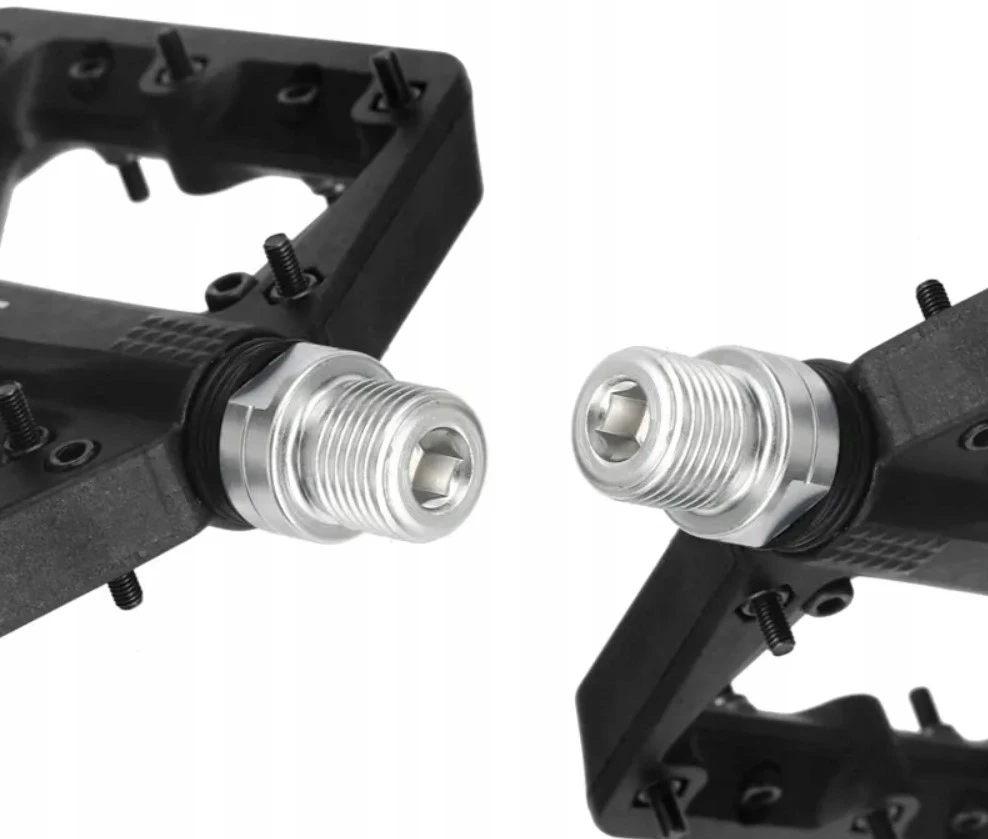 Bez Marki MTB/BMX NYLON Raudonas DVIRAČIO PLATFORMOS PEDALAI