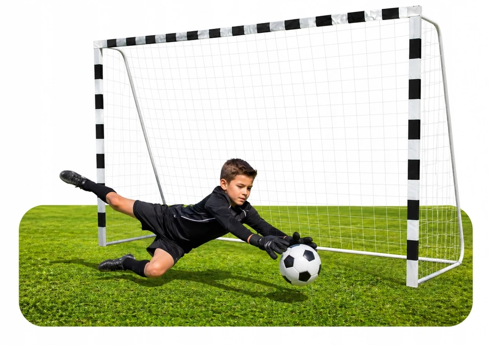 Bez Marki „My Hood“ – „Liga“ futbolo vartai – 300 x 200 cm (302301)