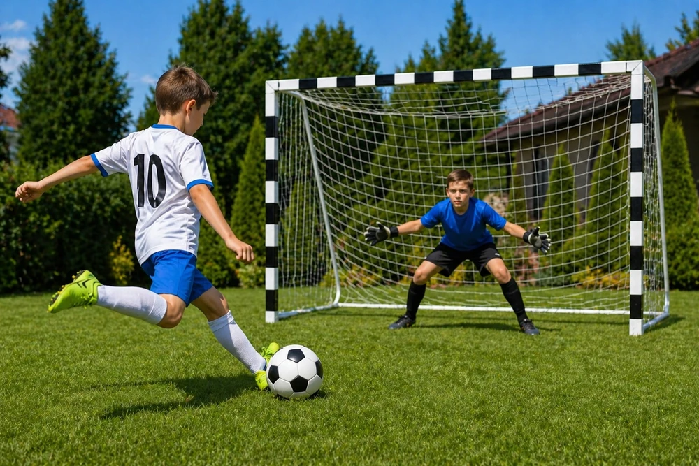 Bez Marki „My Hood“ – „Liga“ futbolo vartai – 300 x 200 cm (302301)