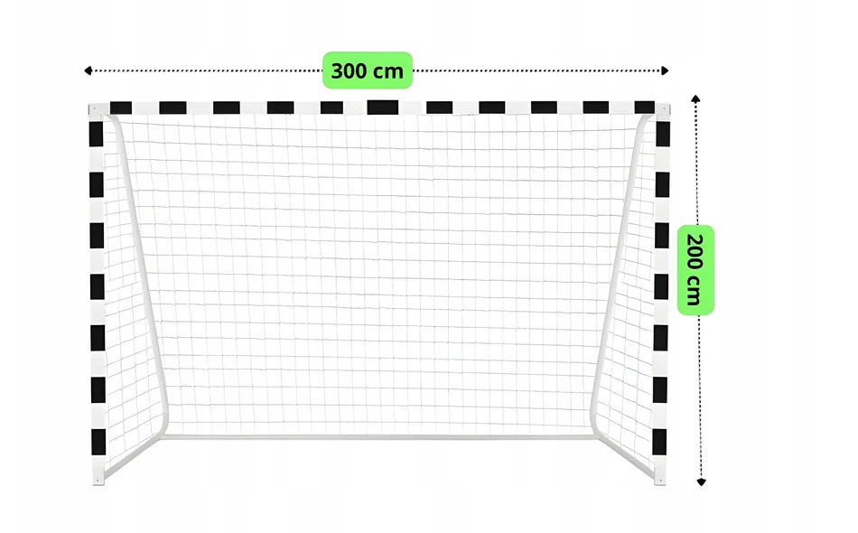 Bez Marki „My Hood“ – „Liga“ futbolo vartai – 300 x 200 cm (302301)