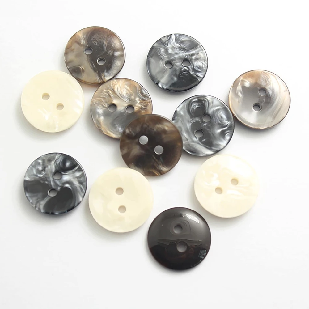 Bez Marki MYGTUKAI 20 Vnt. 21 MM APVALYTI DERVOS SMĖLĖS DEKORATINIAI SIUVIMO RETRO DIY PRODUKTAI