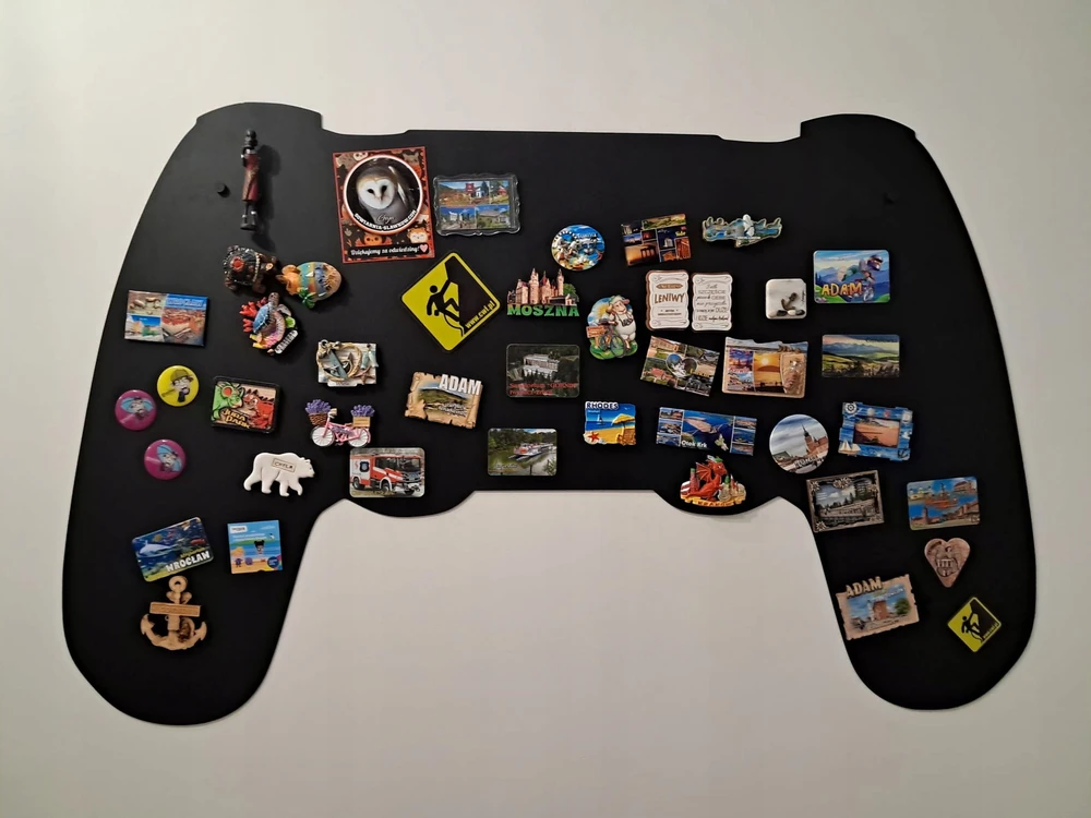 Bez Marki NA magnesy METALOWA TABLICA blacha PAD gra Play 120x75 cm dzień chłopaka