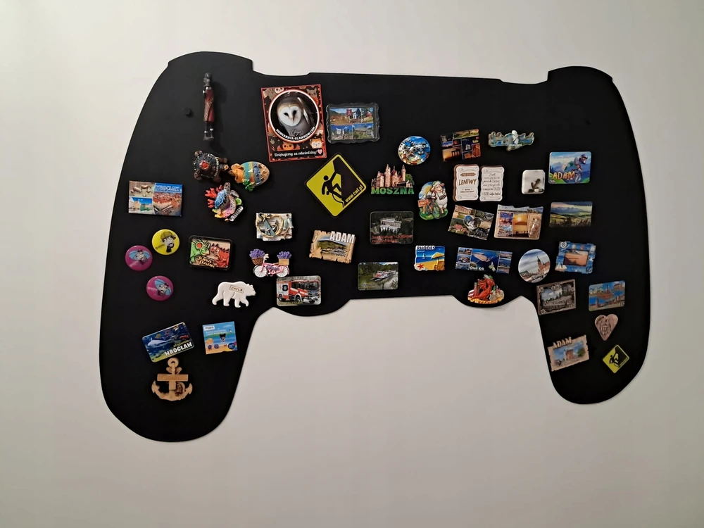 Bez Marki NA magnesy METALOWA TABLICA blacha PAD gra Play 120x75 cm dzień chłopaka