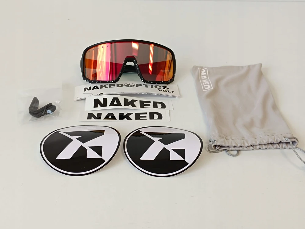 Bez Marki Naked Optics Volt sportiniai akiniai Uv400