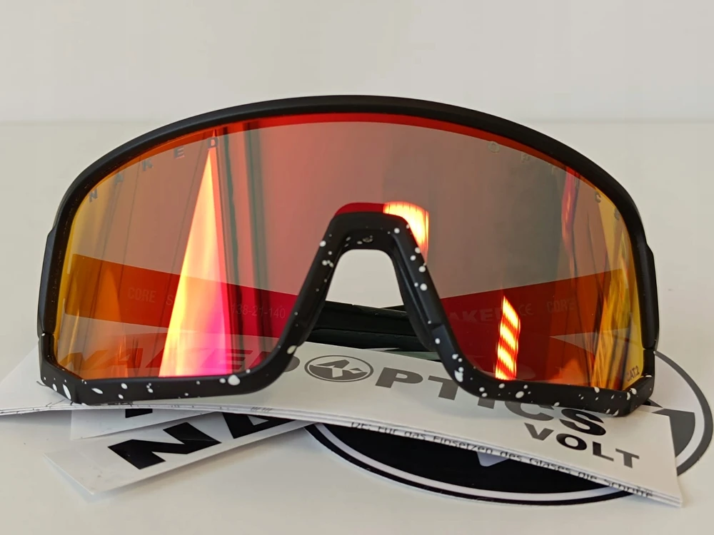 Bez Marki Naked Optics Volt sportiniai akiniai Uv400