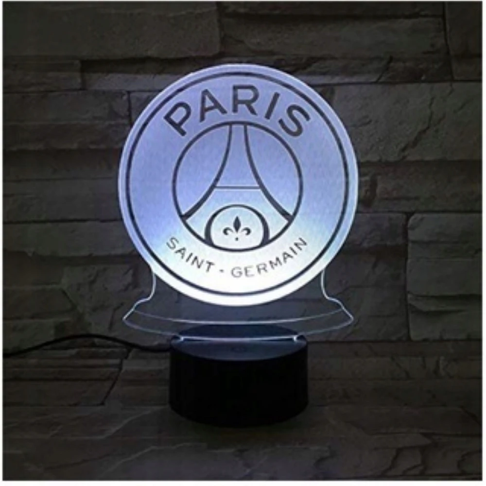 Bez Marki Naktinė lempa 3D LED PSG Z PILOTEM - USB