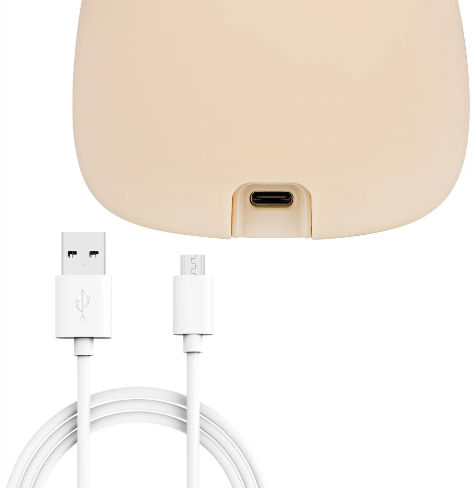 Bez Marki Naktinė lempa DLA DZIECI KAPIBARA MIĘKKA KOLOROWA RGBWW LED USB SILIKONOWA