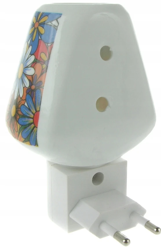 Bez Marki Naktinė lempa Do Kontaktu Gniazdka Do Sypialni CERAMICZNA Z Włącznikiem 4913
