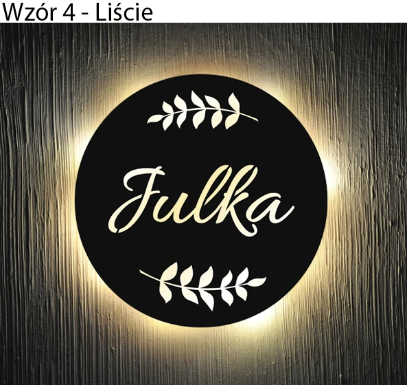 Bez Marki Naktinė lempa LED IMIENIEM DZIECKA WISZĄCA-STOJĄCA BEZPIECZNA ZABUDOWANY TYŁ