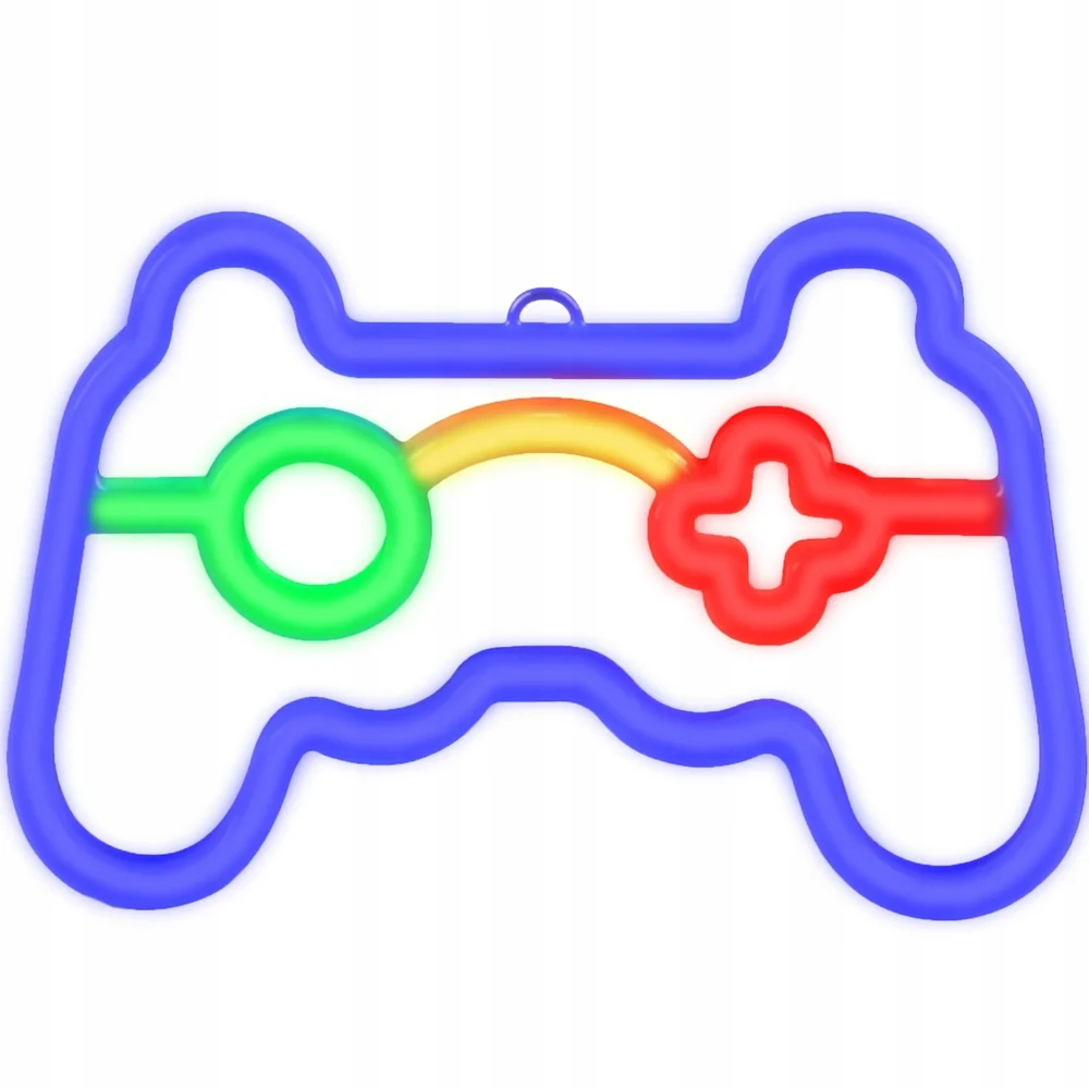 Bez Marki Naktinė lempa NEON POKÓJ DZIECIĘCY PAD LED POKÓJ GAMEMINGOWY USB BATERIE