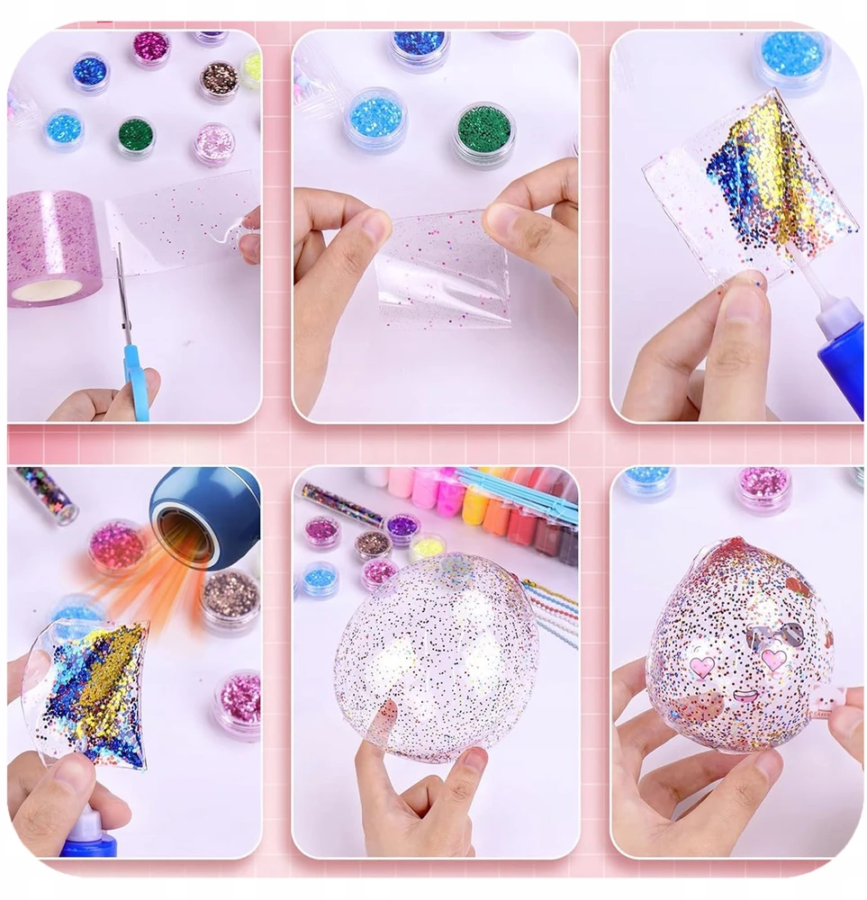 Bez Marki NANO BUBBLE TAŚMY DO DMUCHANIA BANIEK DIY Rinkinys TAŚM 5 DIY BLOW PUSZCZANIE