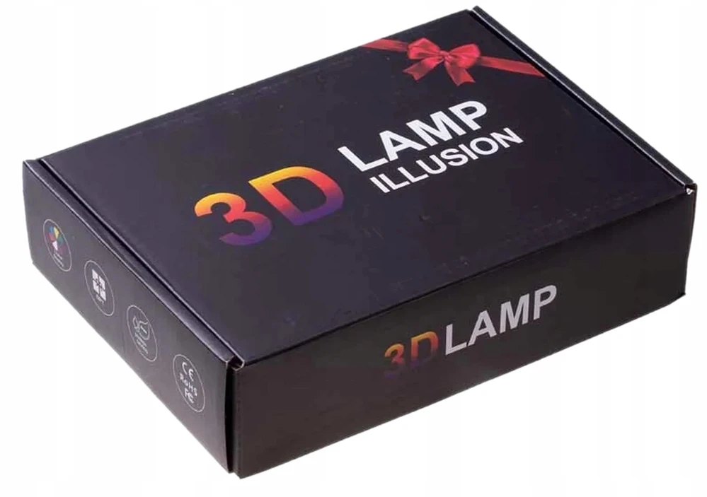 Bez Marki NEONINĖ NAKTINĖ LEMPA AKRILINĖ 3D DEKORACIJA HOLOGRAMOS LED RGB LOGOTIŠKAS PS5 + NUOTOLINIO KONTROLĖ