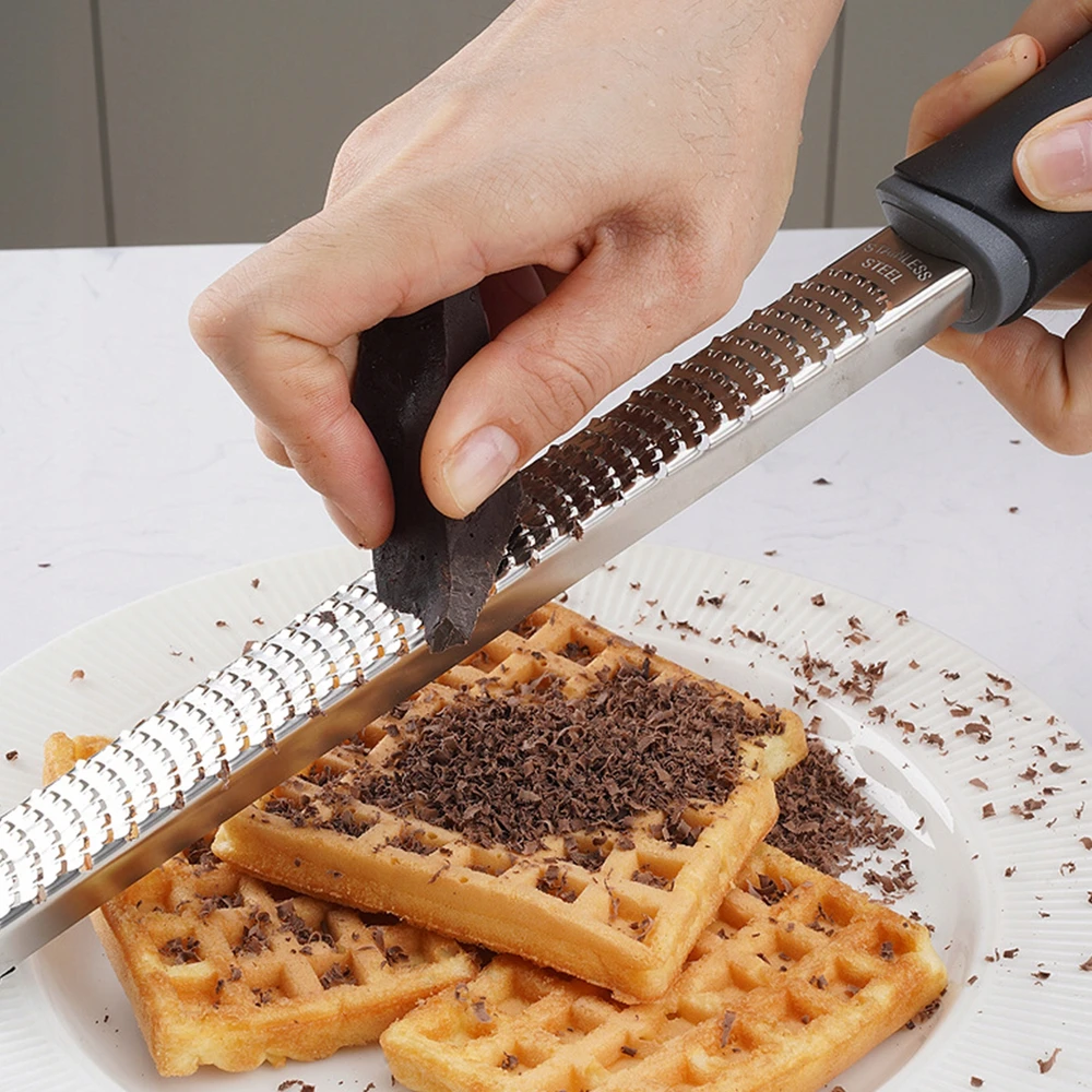 Bez Marki Nerūdijančio plieno Citrus Zester sūrio tarka
