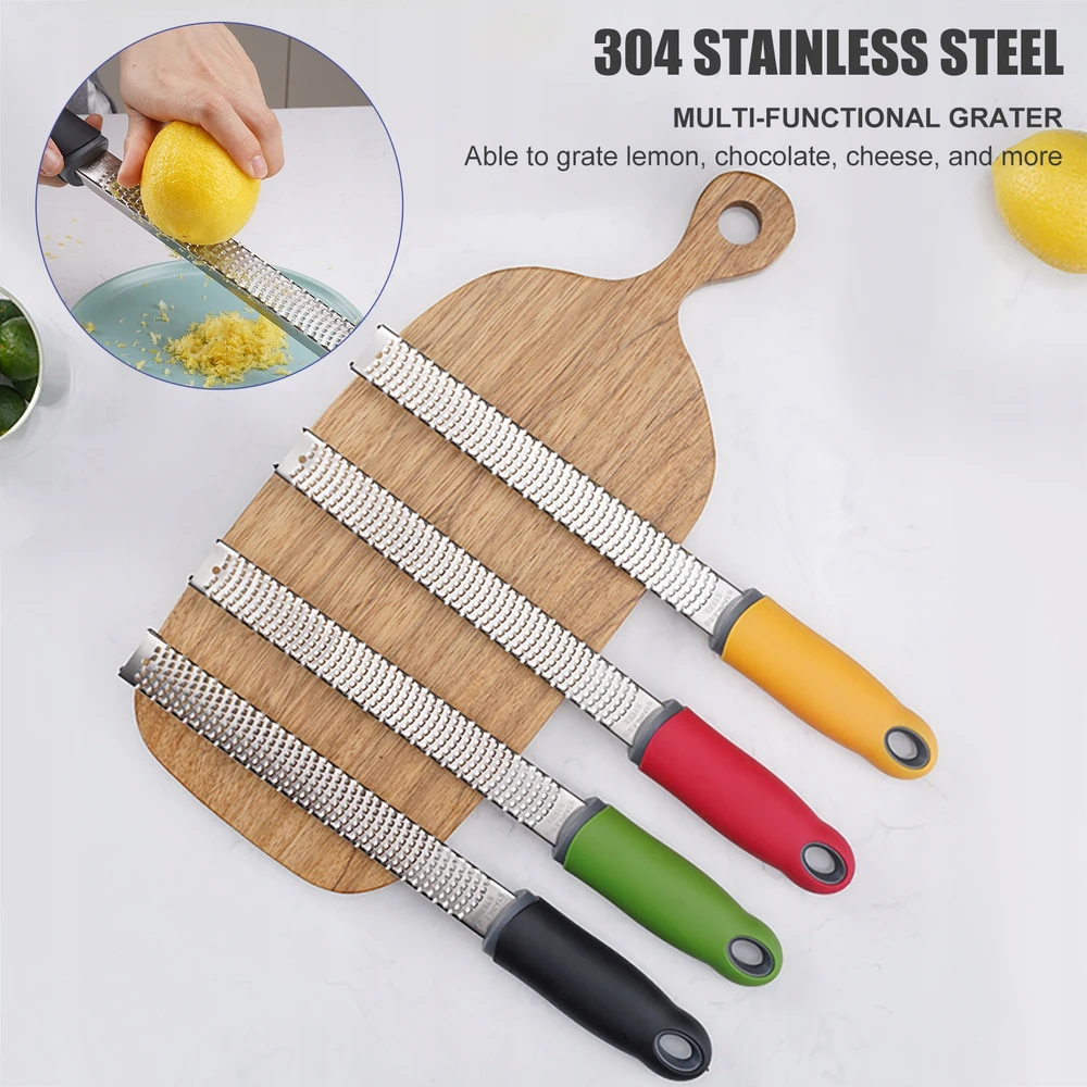 Bez Marki Nerūdijančio plieno Citrus Zester sūrio tarka