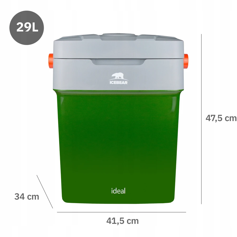 Ideal Bez Marki NEŠIOJAMAS AUTOMOBILINIS Šaldytuvas 29L 12V/230V ŠILDYMO FUNKCIJA