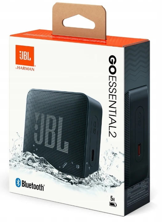 Bez Marki Nešiojamas mobilusis Bluetooth garsiakalbis JBL Go Essential 2 Juodas 3,5 W