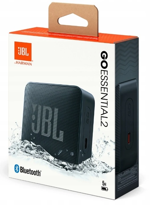 Bez Marki Nešiojamas mobilusis Bluetooth garsiakalbis JBL Go Essential 2 Juodas 3,5 W