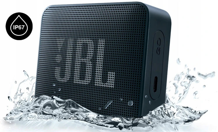 Bez Marki Nešiojamas mobilusis Bluetooth garsiakalbis JBL Go Essential 2 Juodas 3,5 W