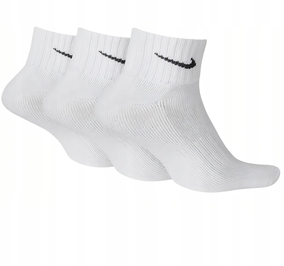 Bez Marki NIKE vidutinio ilgio kojinės, kasdienės pagalvėlės kulkšnies DRI-FIT 3 pak. 42-46