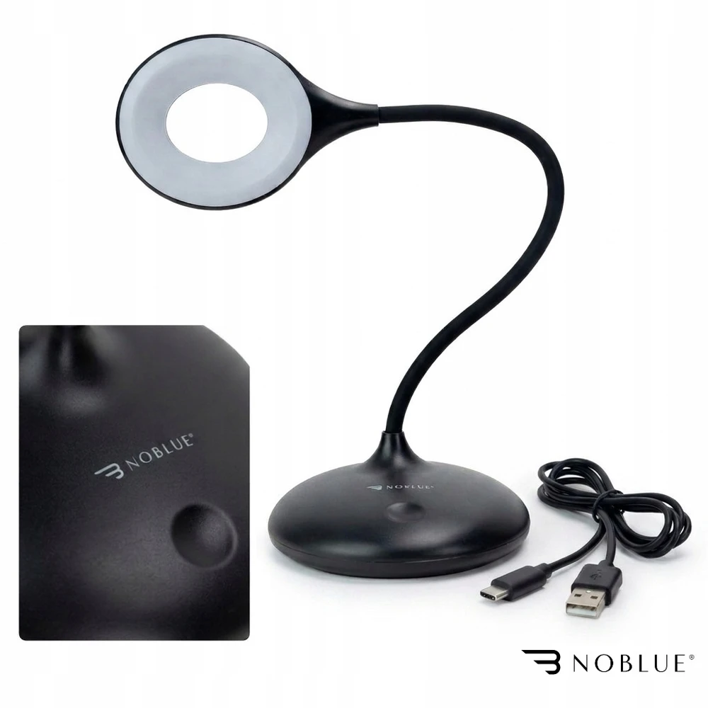 Bez Marki Noblue Led Naktinė Lempa: 3 Spalvos, Belaidė, Usb