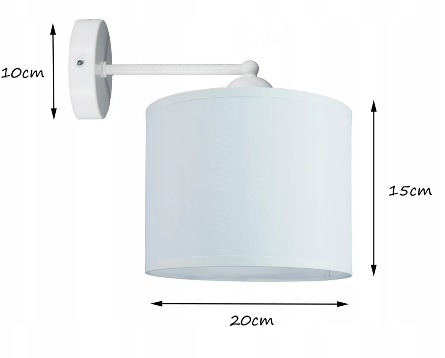 Bez Marki Nowoczesna lampa KINKIET, ścienna abażur 20cm butelkowa žalia, žalia Led