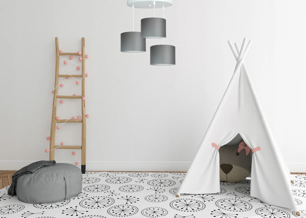 Bez Marki Nowoczesna Lampa wisząca sufitowa żyrandol, modny abażur 20cm pilka Led