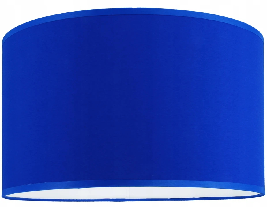 Bez Marki Nowoczesna Lampa wisząca sufitowa mėlyna abażur 35cm żyrandol, salon,