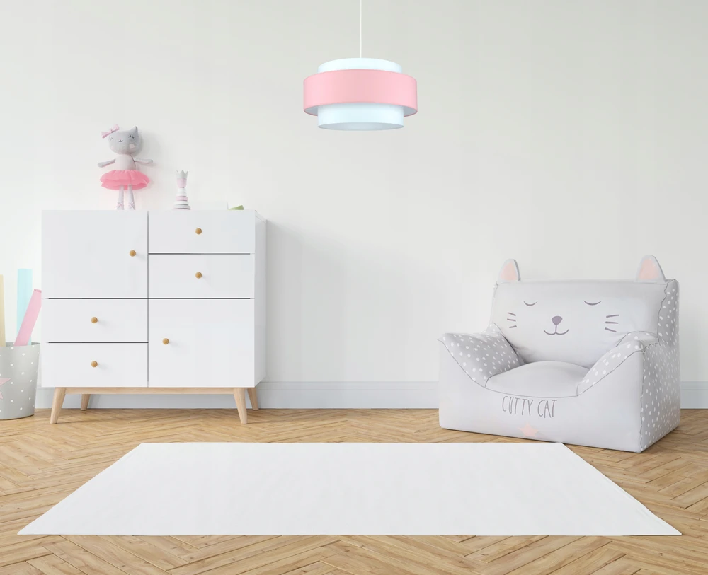 Bez Marki Nowoczesna Lampa wisząca sufitowa, żyrandol abażur geltona 40cm BOHO