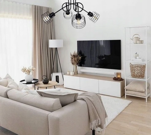 Bez Marki NOWOCZESNAL LOFTOWA LAMPA DO SALONU NAD stalas LED