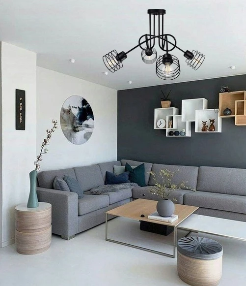 Bez Marki NOWOCZESNAL LOFTOWA LAMPA DO SALONU NAD stalas LED